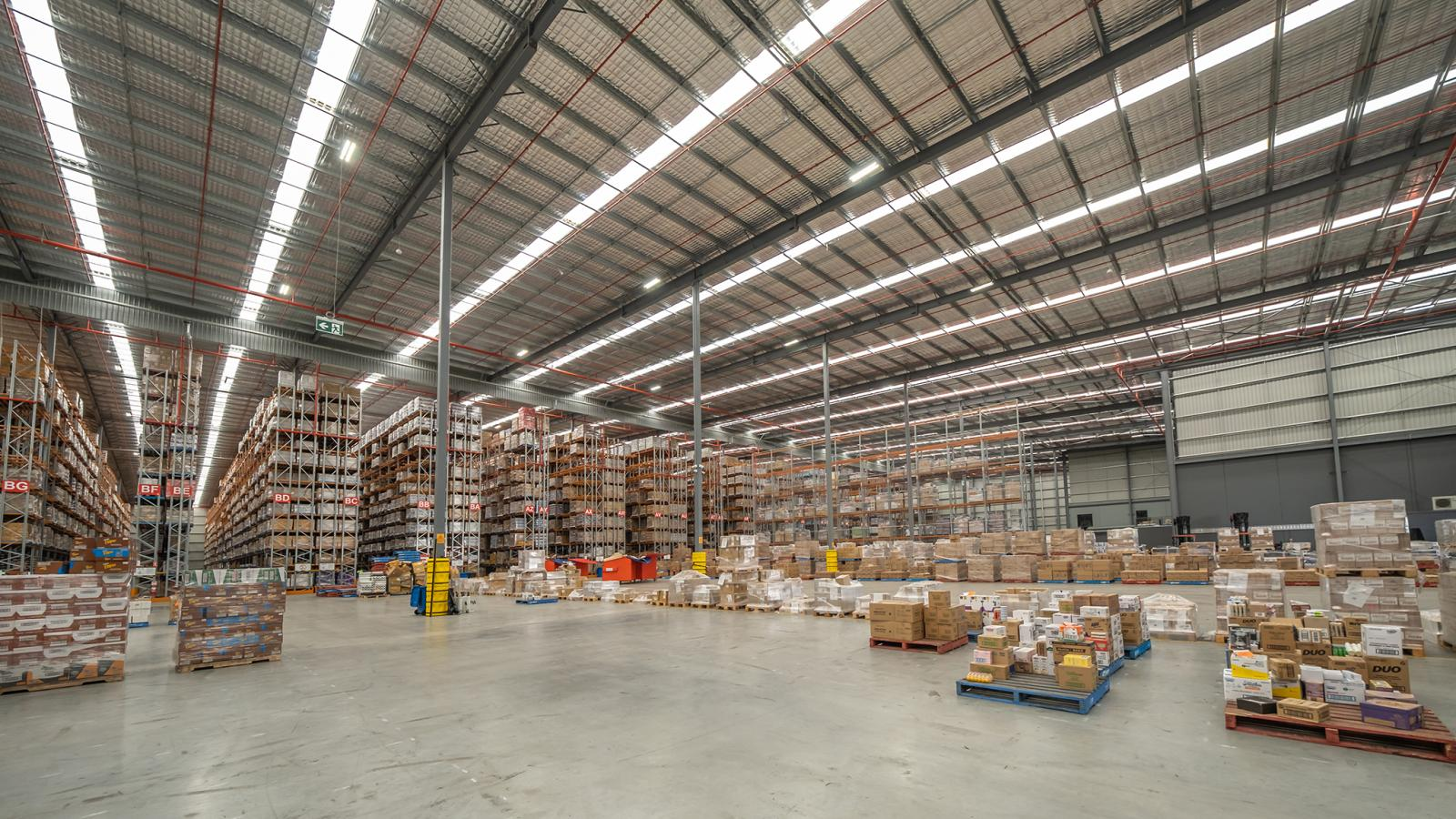 Australian warehouse environment from the supplied team portfolio